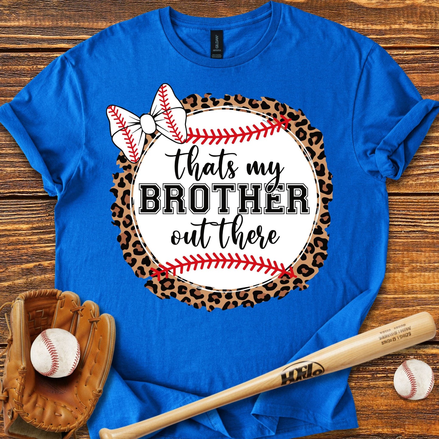 That's My Brother Out There T-shirt - HomeRun PrintsT-Shirt