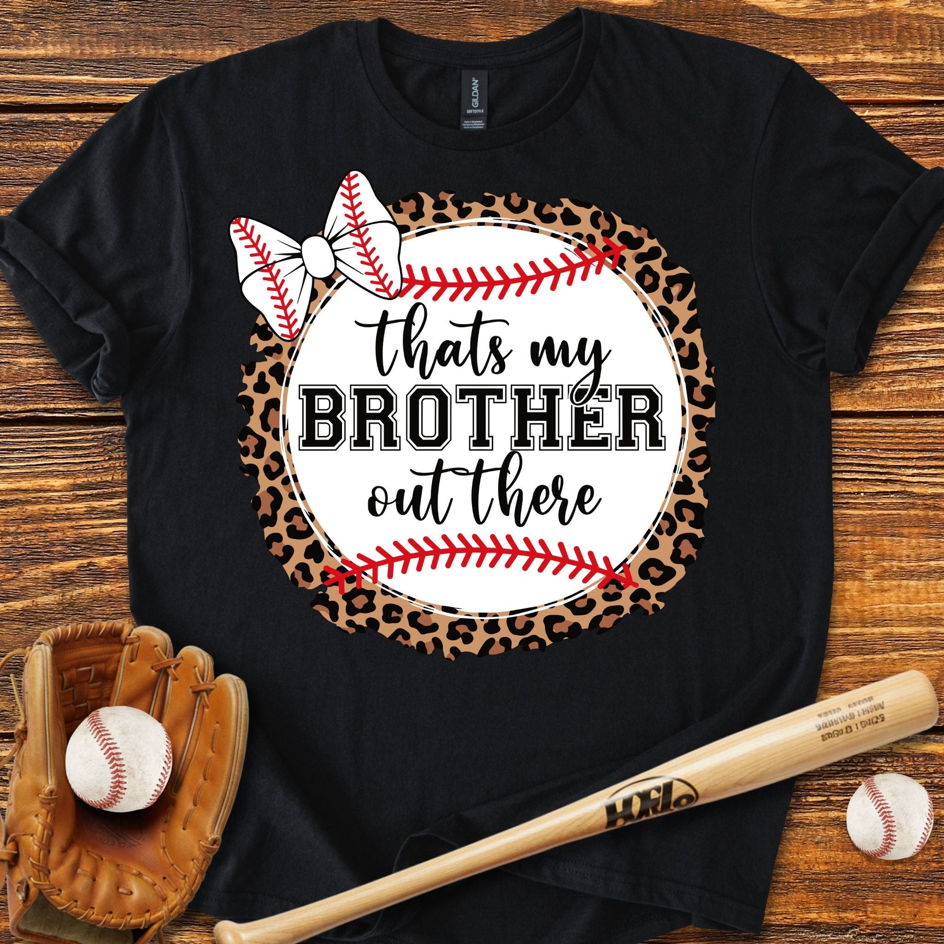 That's My Brother Out There T-shirt - HomeRun PrintsT-Shirt