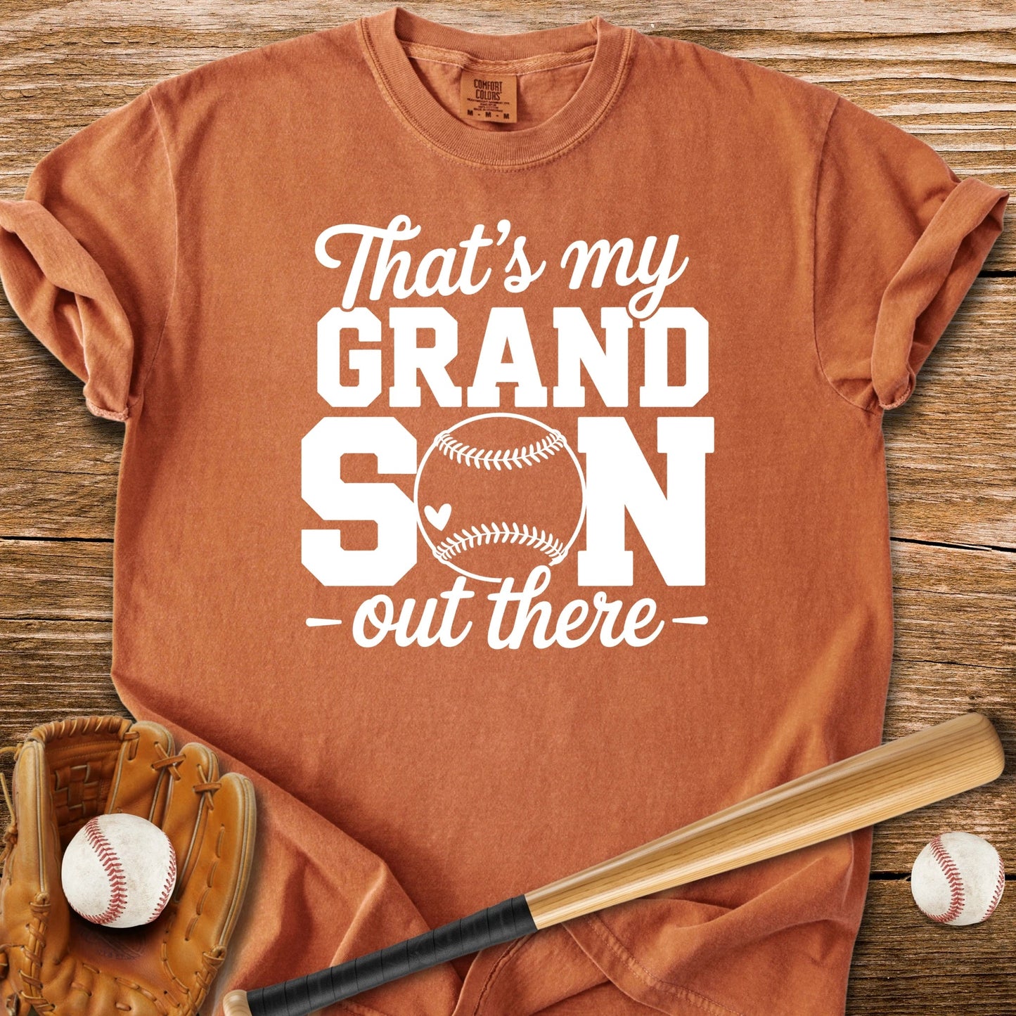 That's My Grandson - HomeRun PrintsComfort Colors