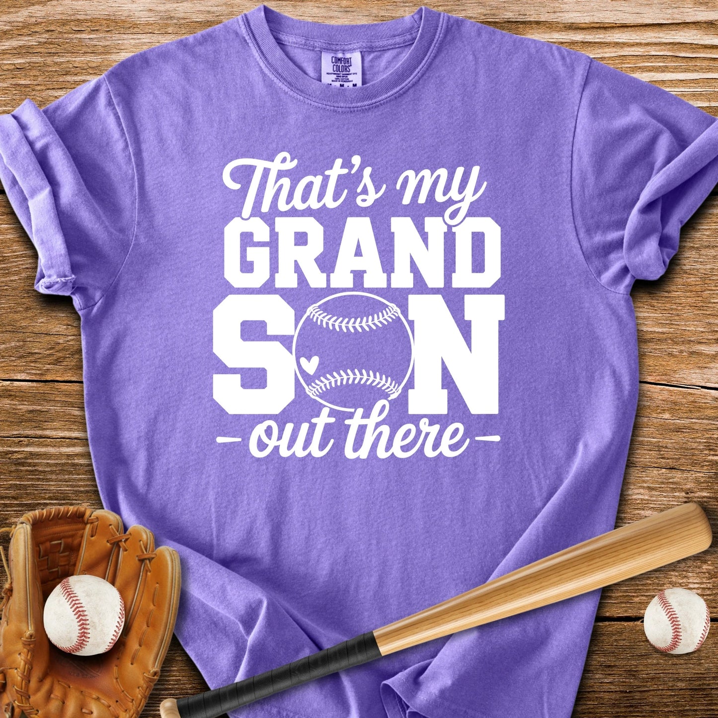 That's My Grandson - HomeRun PrintsComfort Colors