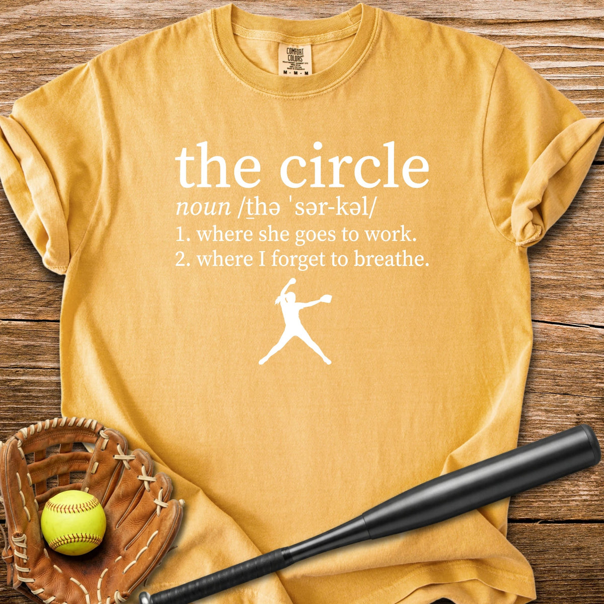 The Circle Forget To Breathe - HomeRun PrintsComfort Colors