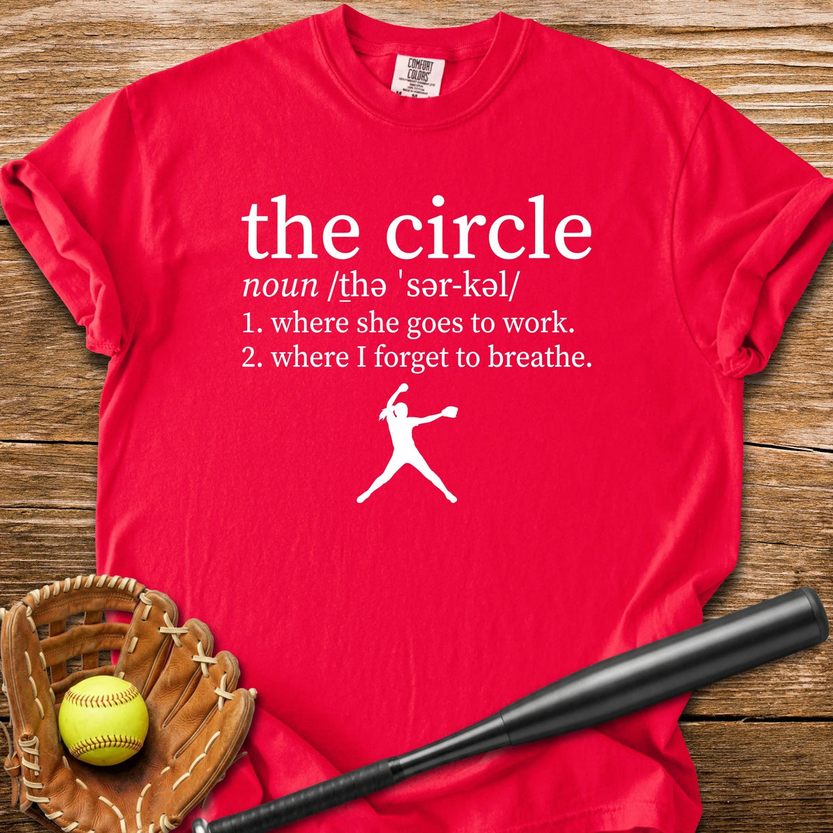 The Circle Forget To Breathe - HomeRun PrintsComfort Colors