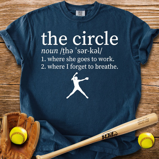 The Circle Forget To Breathe T-Shirt - HomeRun PrintsComfort Colors