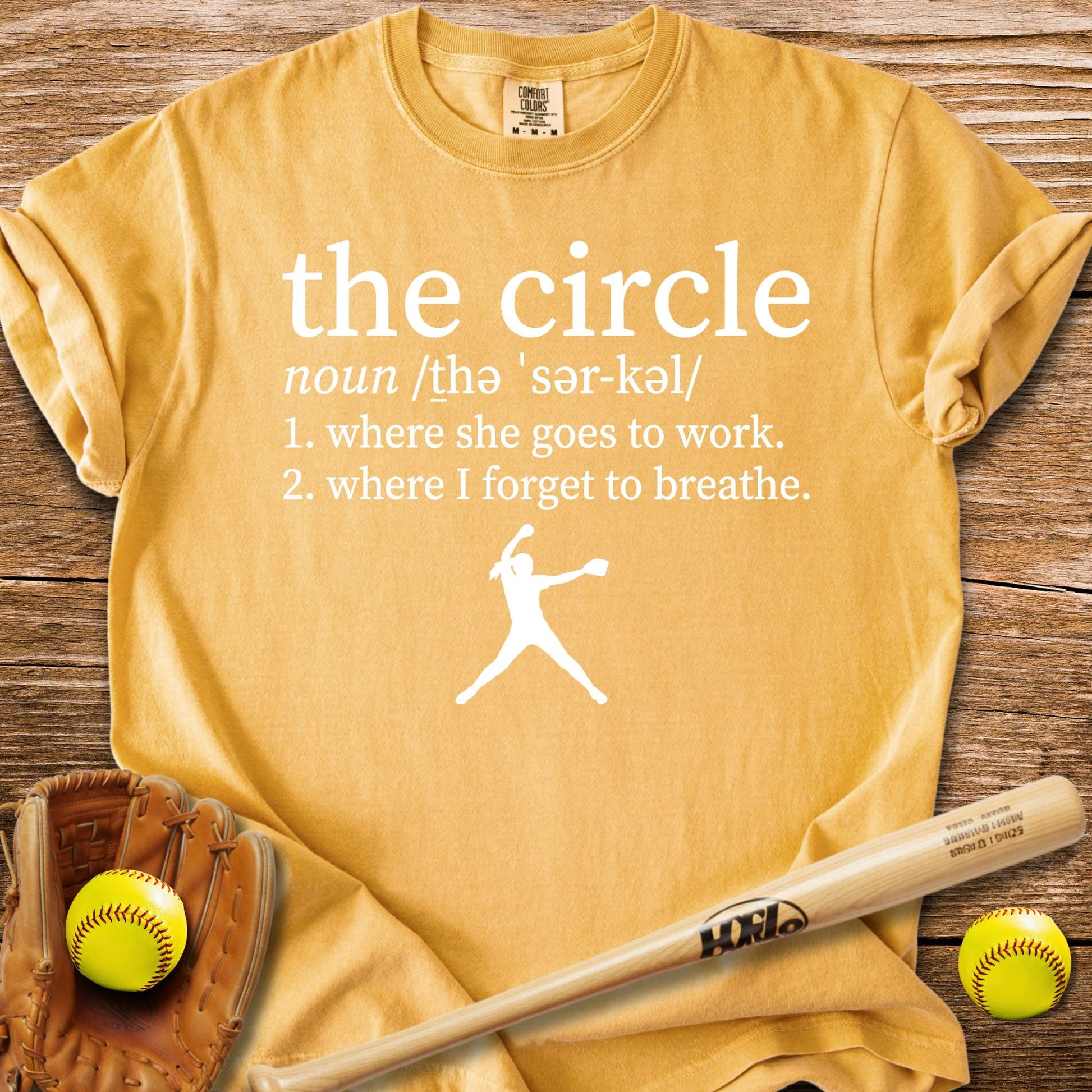The Circle Forget To Breathe T-Shirt - HomeRun PrintsComfort Colors