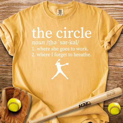 The Circle Forget To Breathe T-Shirt - HomeRun PrintsComfort Colors