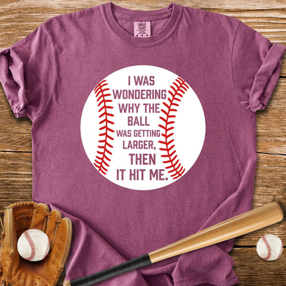 Then It Hit Me Pun - HomeRun PrintsComfort Colors