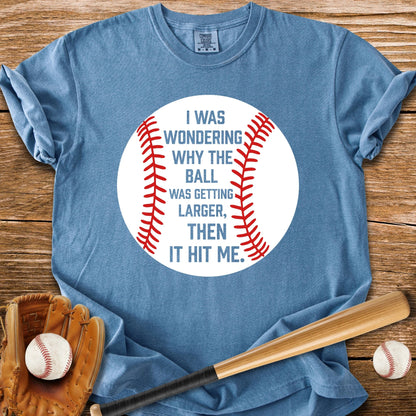 Then It Hit Me Pun - HomeRun PrintsComfort Colors