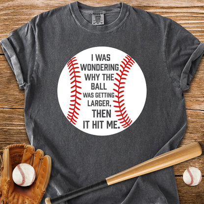 Then It Hit Me Pun - HomeRun PrintsComfort Colors