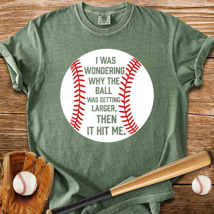 Then It Hit Me Pun - HomeRun PrintsComfort Colors