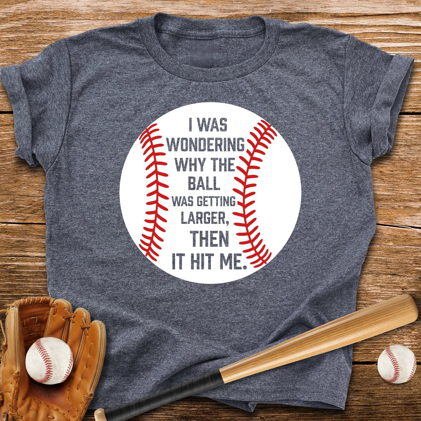 Then It Hit Me Pun Youth Tee - HomeRun PrintsKids clothes