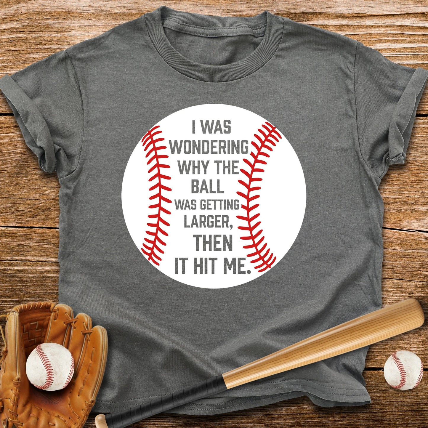 Then It Hit Me Pun Youth Tee - HomeRun PrintsKids clothes