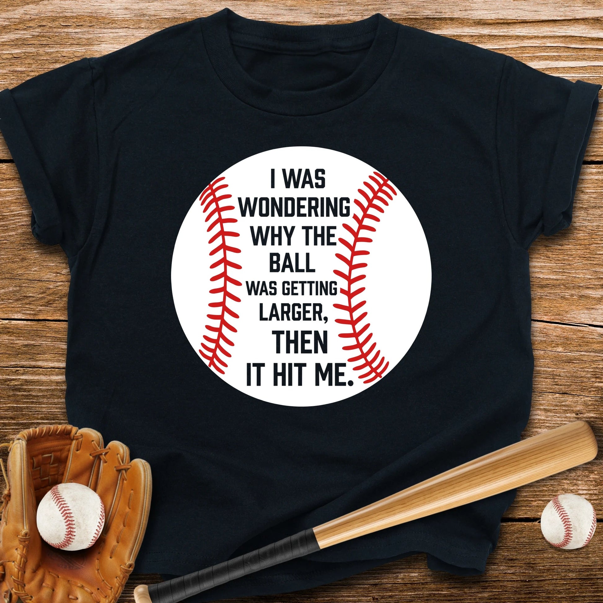 Then It Hit Me Pun Youth Tee - HomeRun PrintsKids clothes