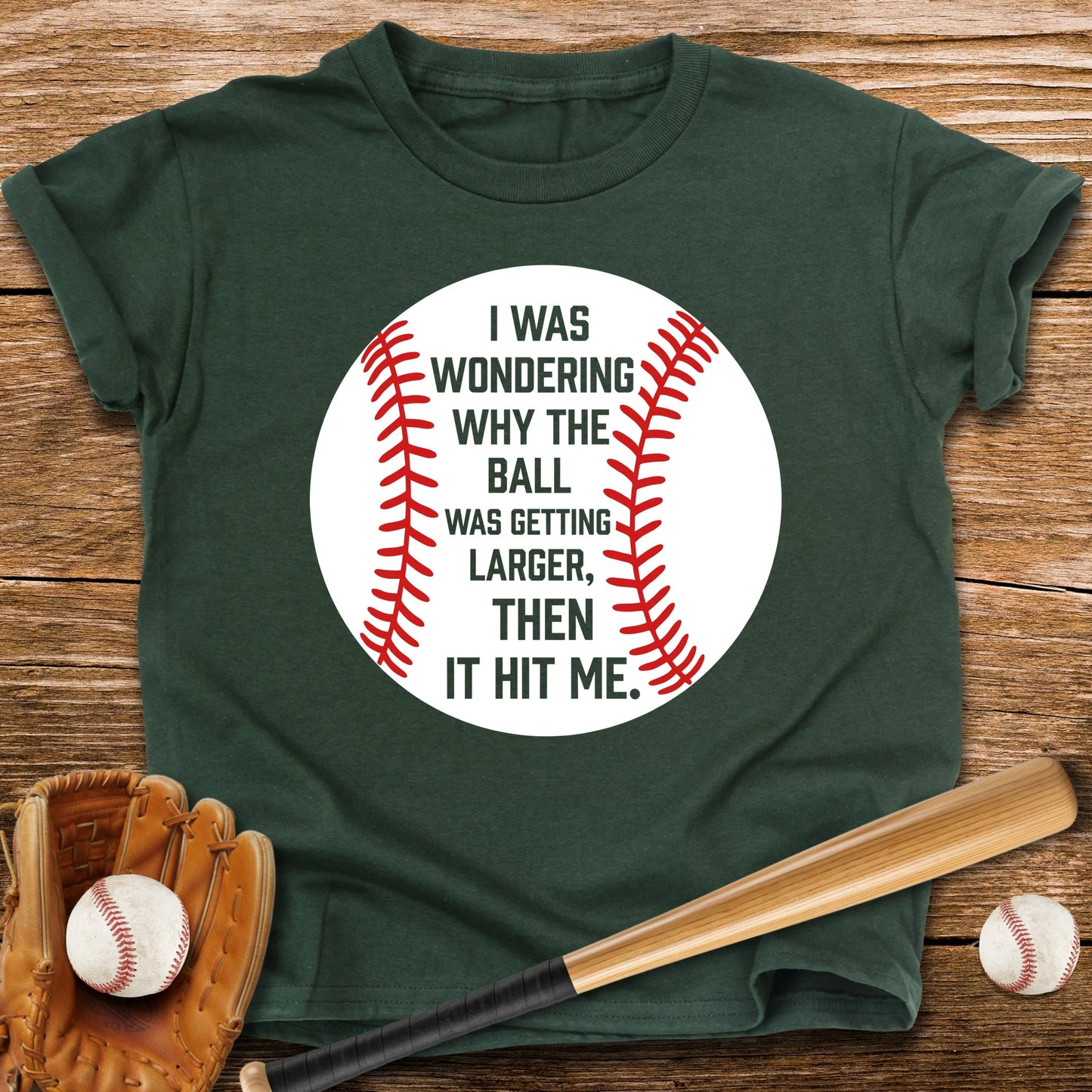 Then It Hit Me Pun Youth Tee - HomeRun PrintsKids clothes