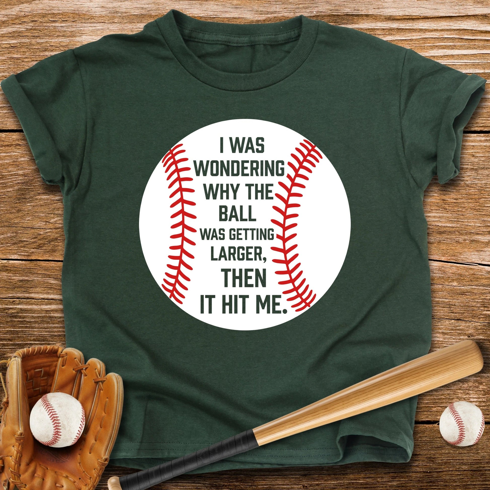 Then It Hit Me Pun Youth Tee - HomeRun PrintsKids clothes