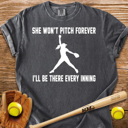 There Every Inning T-Shirt - HomeRun PrintsComfort Colors