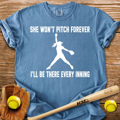 There Every Inning T-Shirt - HomeRun PrintsComfort Colors