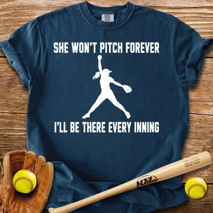 There Every Inning T-Shirt - HomeRun PrintsComfort Colors