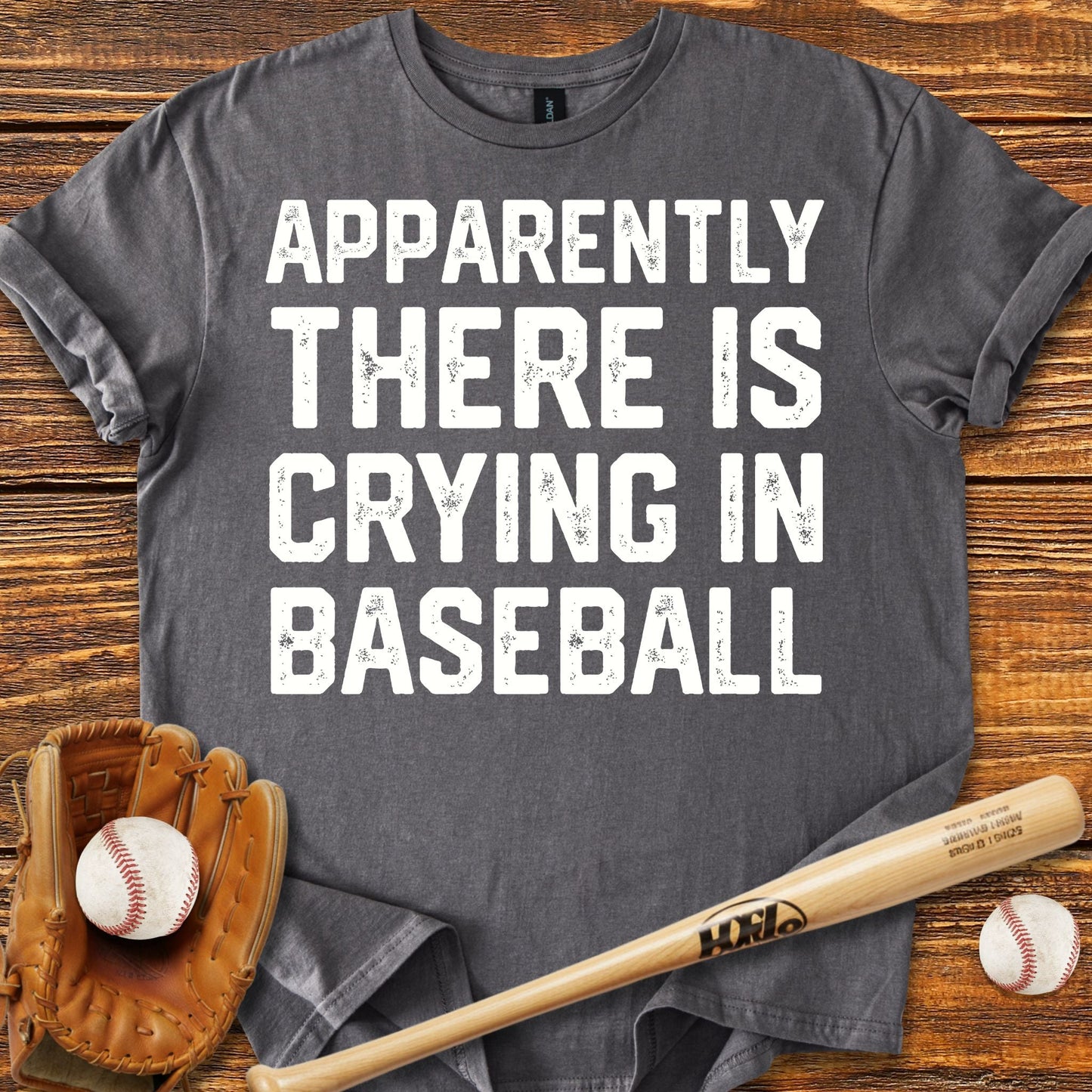 There Is Crying In Baseball T-shirt - HomeRun PrintsT-Shirt