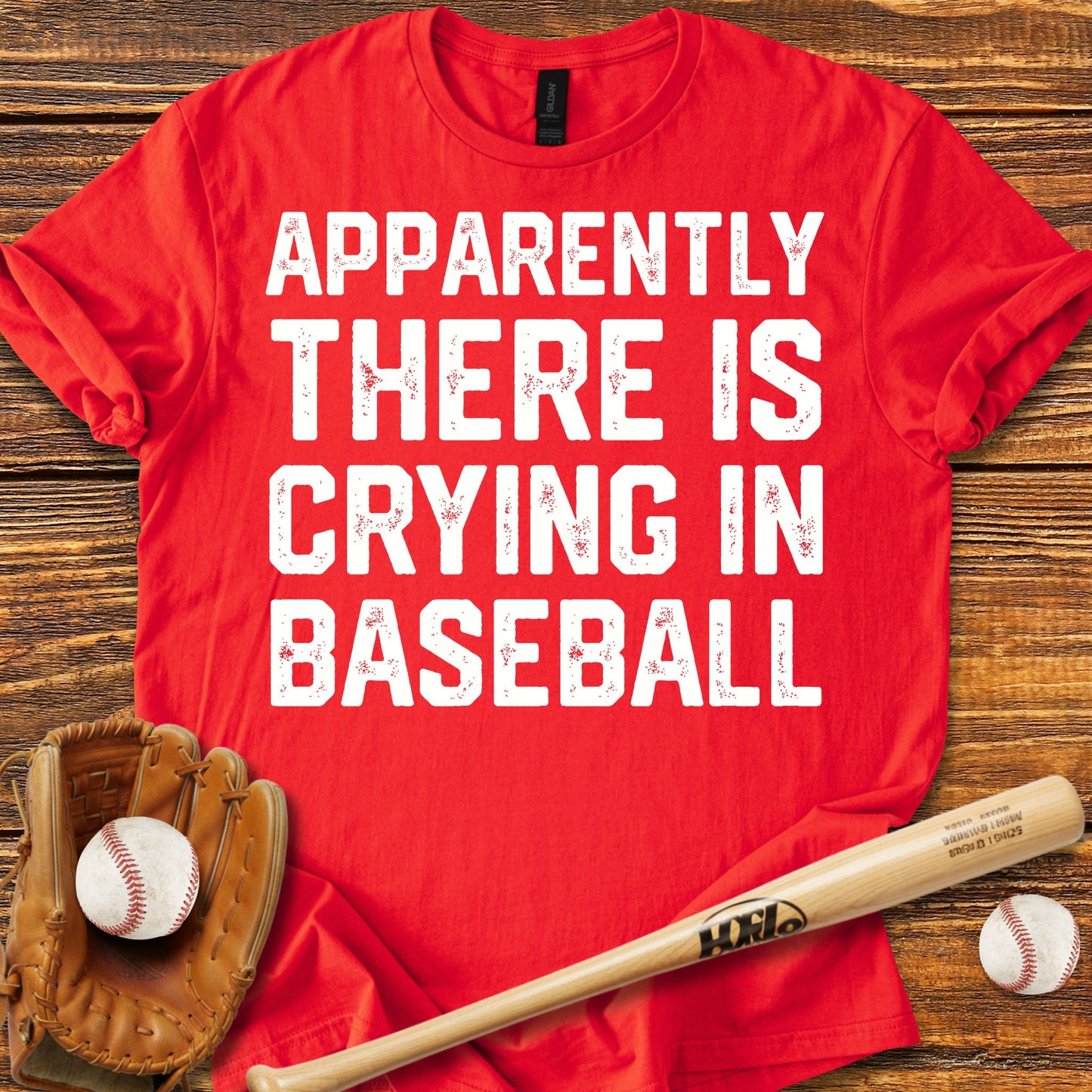 There Is Crying In Baseball T-shirt - HomeRun PrintsT-Shirt