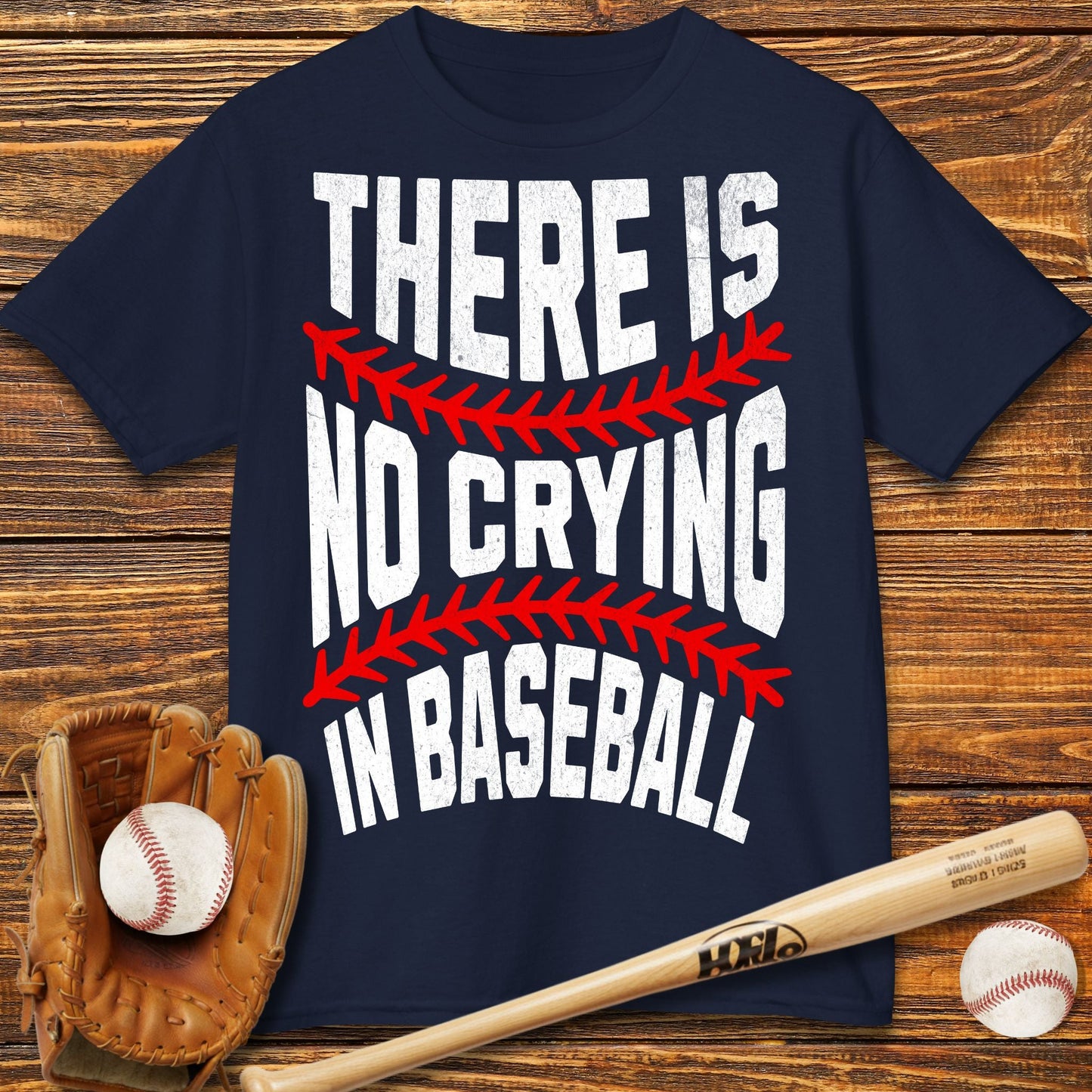 There Is No Crying In Baseball Kids T-Shirt - HomeRun PrintsKids clothes