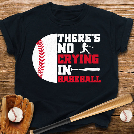 There Is No Crying In Baseball Youth Tee - HomeRun PrintsKids clothes