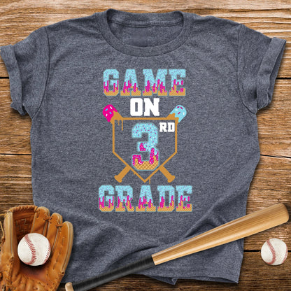 Third Grade Game On Youth Tee - HomeRun PrintsKids clothes