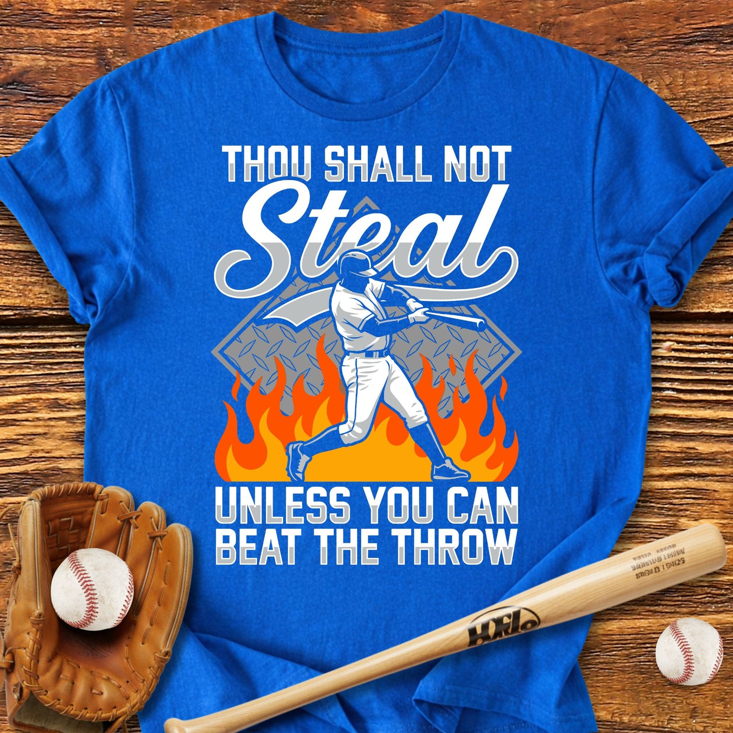 Thou Shall Not Steal T-Shirt - HomeRun PrintsT-Shirt
