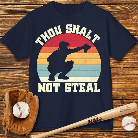 Thou Shalt Not Steal Kids T-Shirt - HomeRun PrintsKids clothes