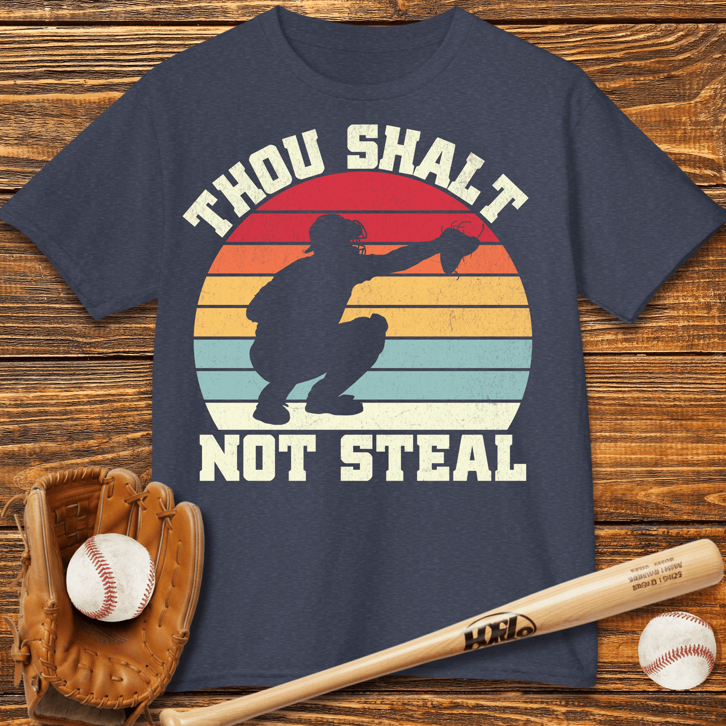 Thou Shalt Not Steal Kids T-Shirt - HomeRun PrintsKids clothes