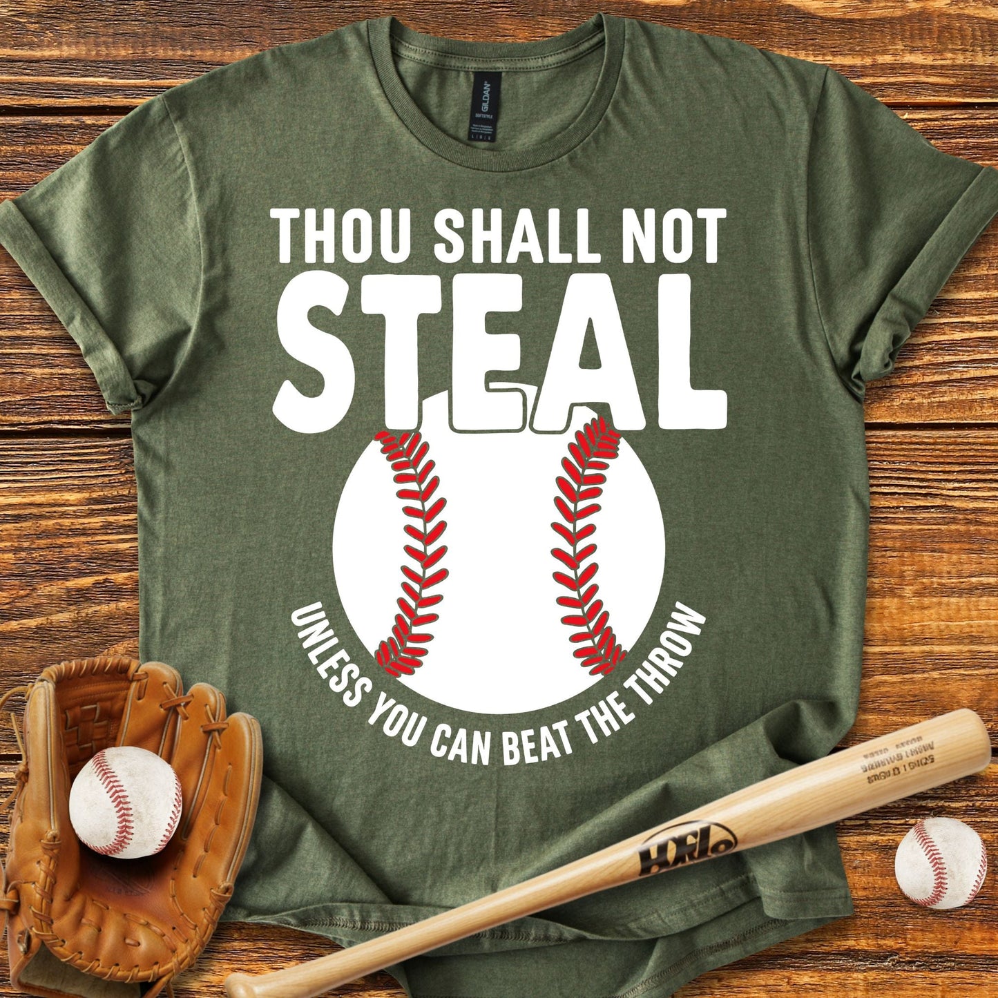 Thou Shalt Not Steal T-Shirt - HomeRun PrintsT-Shirt