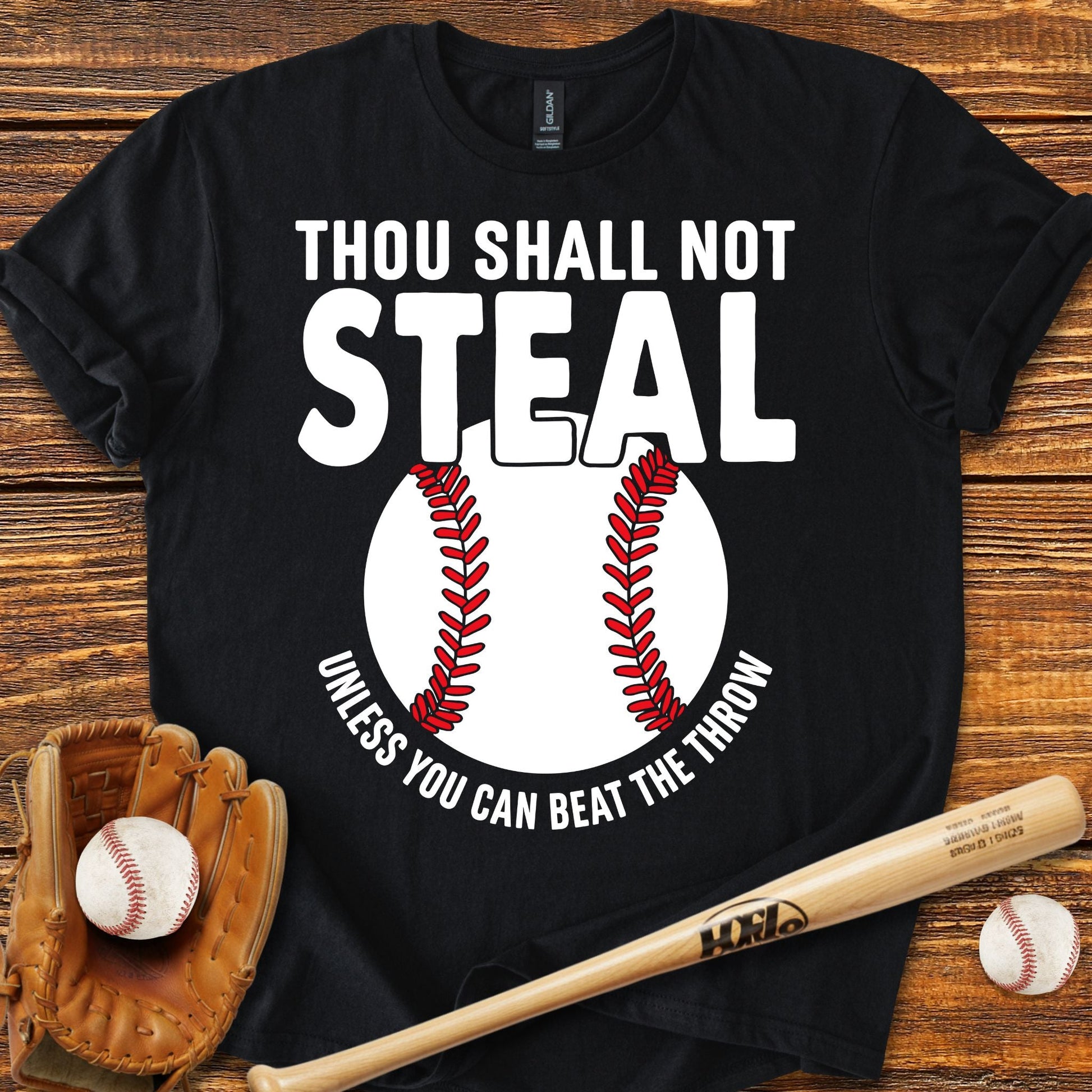 Thou Shalt Not Steal T-Shirt - HomeRun PrintsT-Shirt
