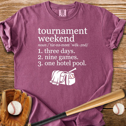Three Days Nine Games - HomeRun PrintsComfort Colors