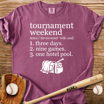 Three Days Nine Games T-Shirt - HomeRun PrintsComfort Colors
