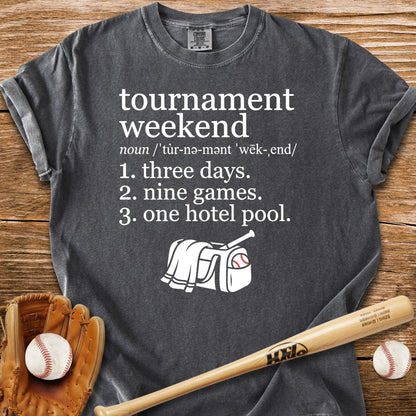 Three Days Nine Games T-Shirt - HomeRun PrintsComfort Colors