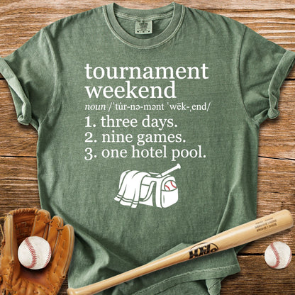 Three Days Nine Games T-Shirt - HomeRun PrintsComfort Colors