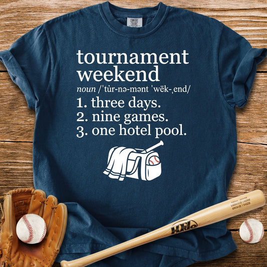 Three Days Nine Games T-Shirt - HomeRun PrintsComfort Colors