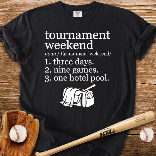Three Days Nine Games T-Shirt - HomeRun PrintsComfort Colors