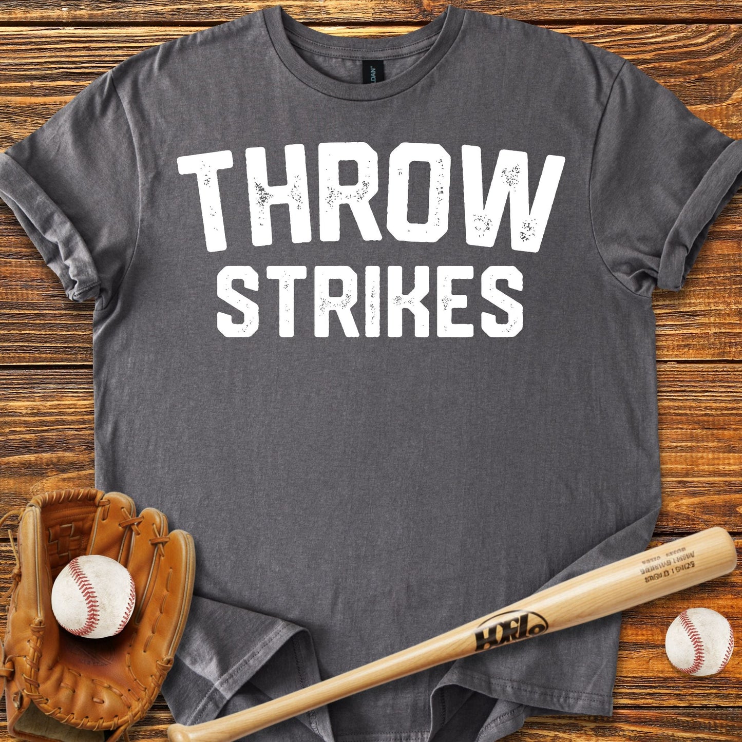 Throw Strikes T-Shirt - HomeRun PrintsT-Shirt