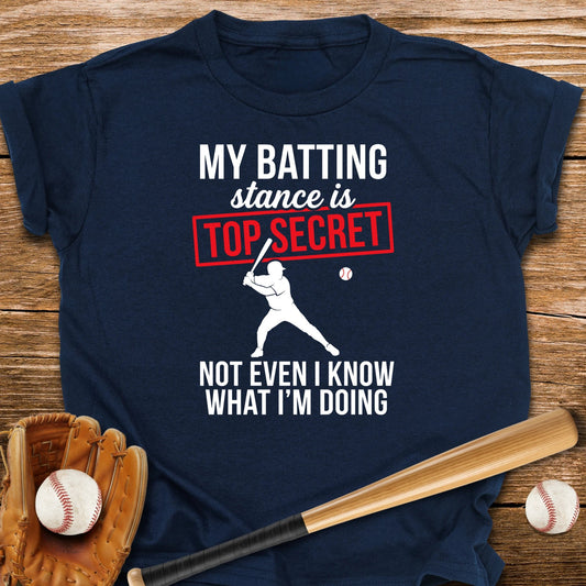 Top Secret Batting Stance Youth Tee - HomeRun PrintsKids clothes