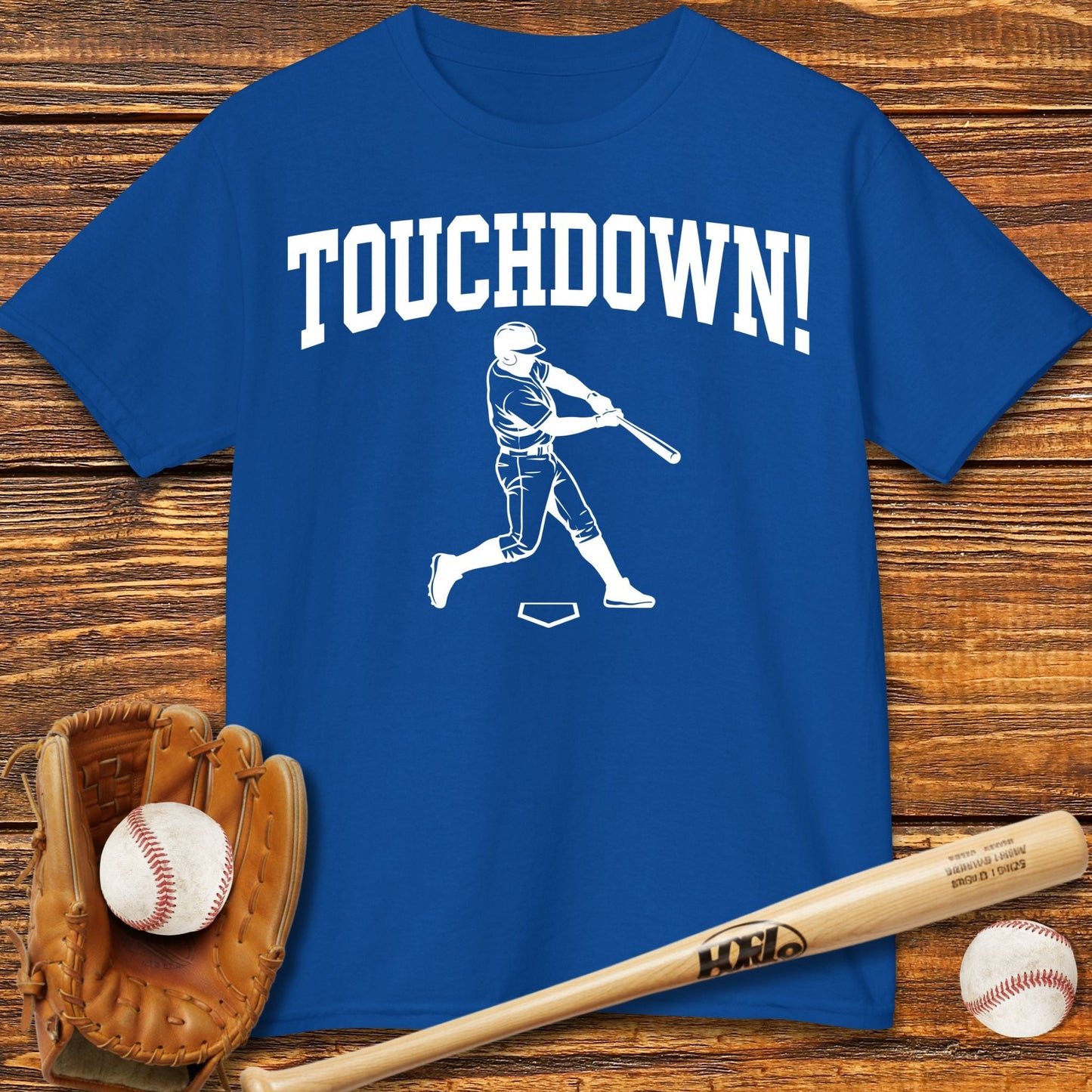 Touchdown Baseball Kids T-Shirt - HomeRun PrintsKids clothes