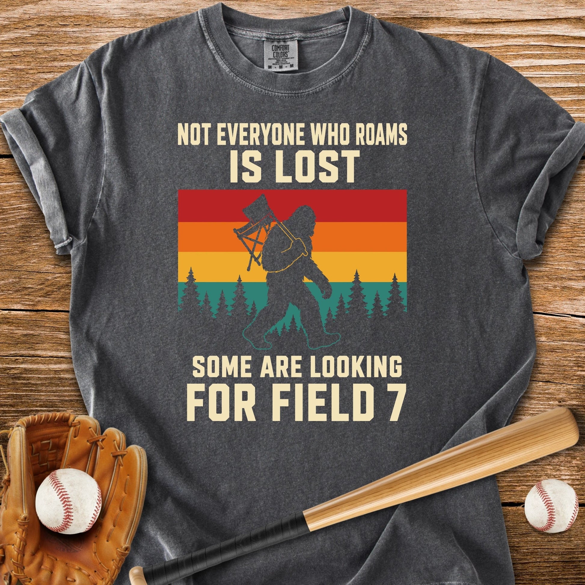 Travel Ball Bigfoot - HomeRun PrintsComfort Colors