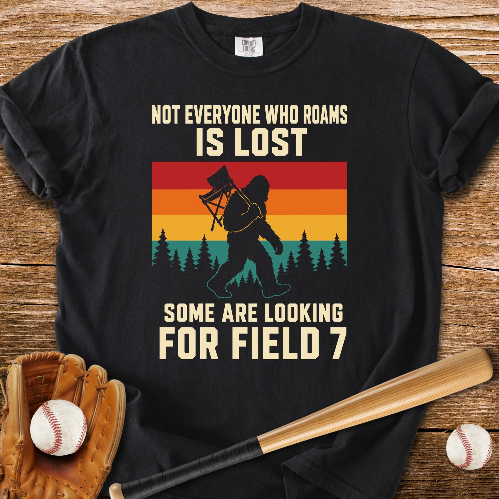Travel Ball Bigfoot - HomeRun PrintsComfort Colors