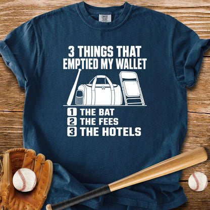 Travel Ball Drained My Wallet - HomeRun PrintsComfort Colors