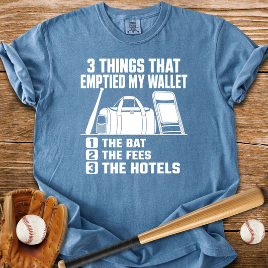 Travel Ball Drained My Wallet - HomeRun PrintsComfort Colors