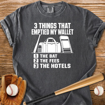 Travel Ball Drained My Wallet - HomeRun PrintsComfort Colors