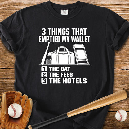 Travel Ball Drained My Wallet - HomeRun PrintsComfort Colors