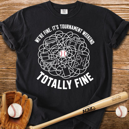 Travel Ball Parent T-Shirt - HomeRun PrintsComfort Colors
