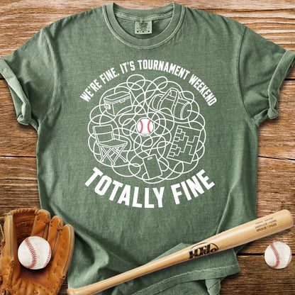 Travel Ball Parent T-Shirt - HomeRun PrintsComfort Colors