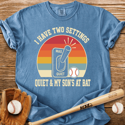 Two Settings Son's At Bat T-Shirt - HomeRun PrintsComfort Colors