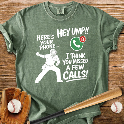 Ump Missed Calls Phone - HomeRun PrintsComfort Colors